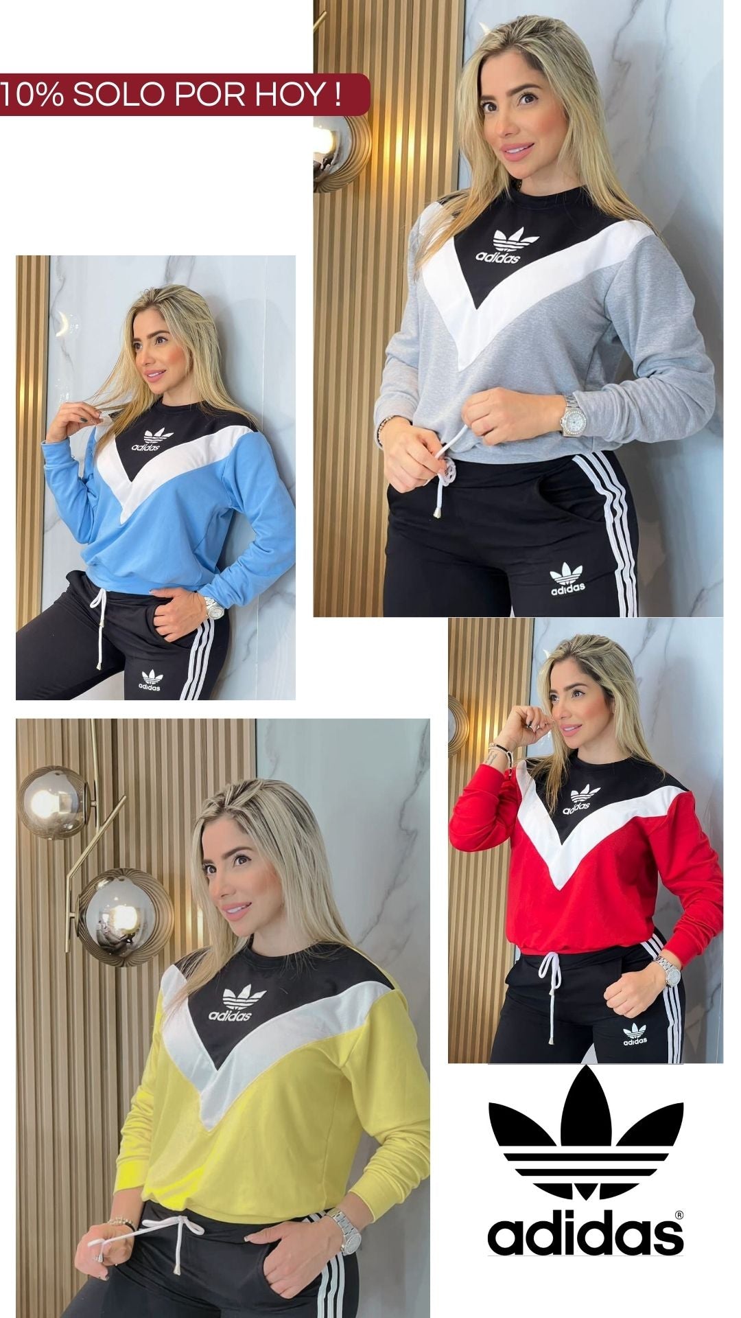 SUDADERA ADIDAS