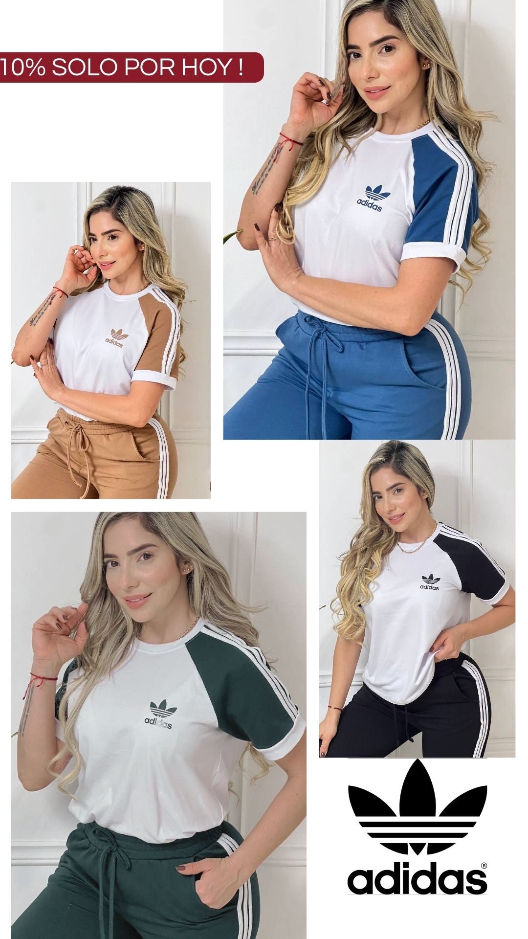 CONJUNTO ADIDAS RETRO