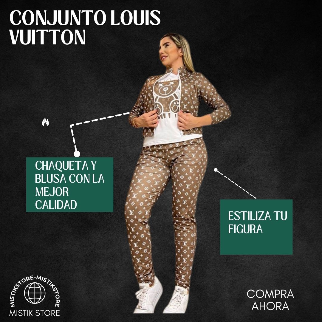 CONJUNTO LOUIS VUITTON