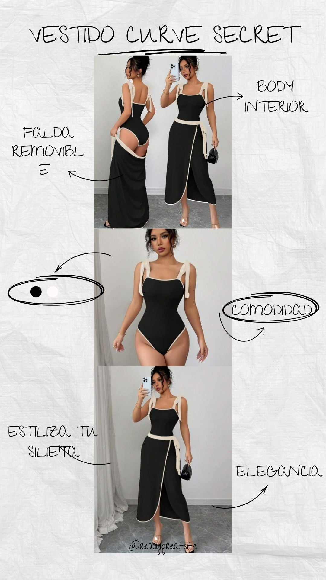 VESTIDO CURVE SECRET
