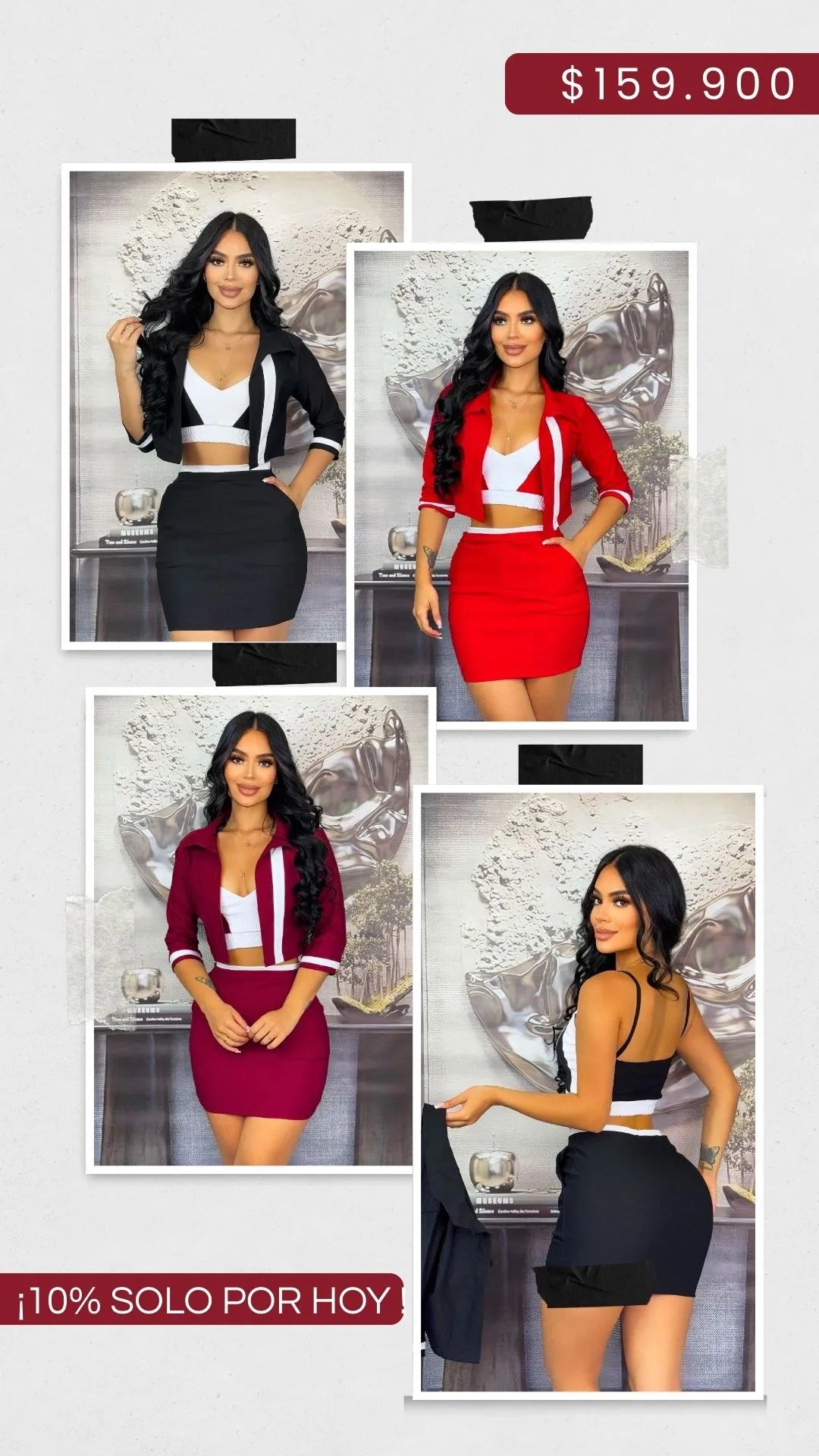 CONJUNTO DIVA ESCARLATA