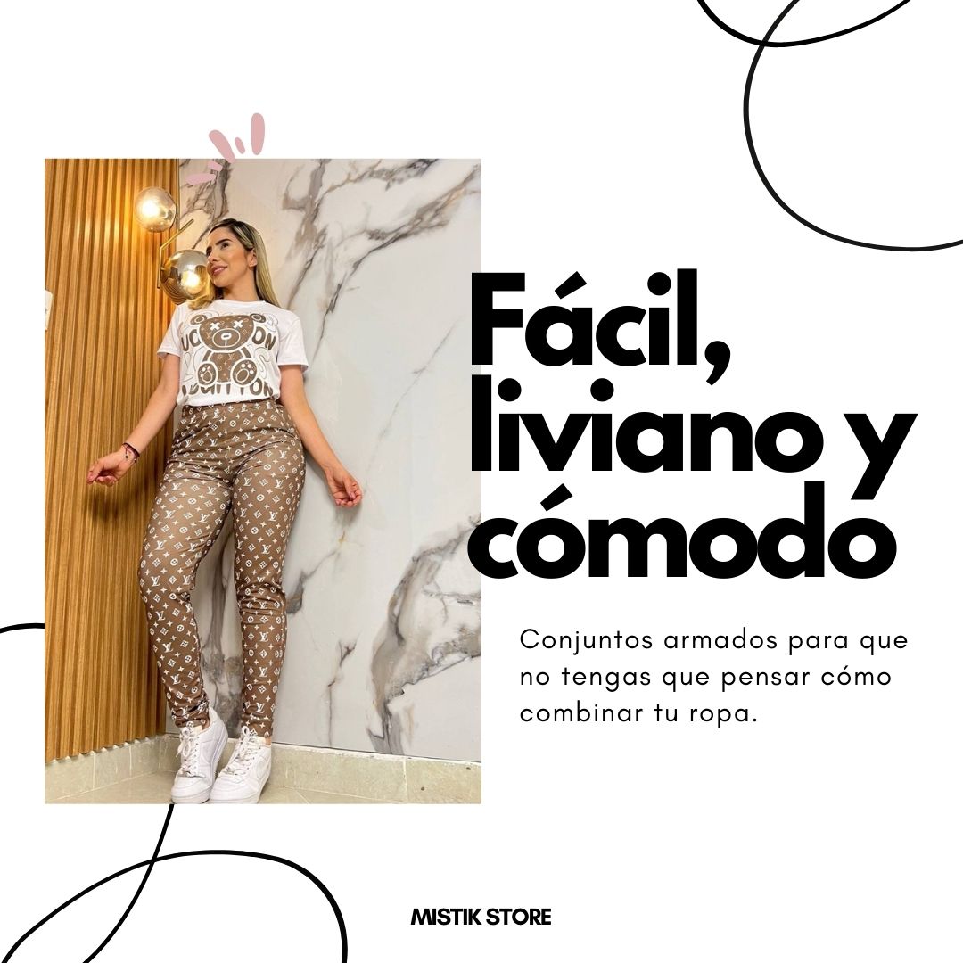 CONJUNTO LOUIS VUITTON