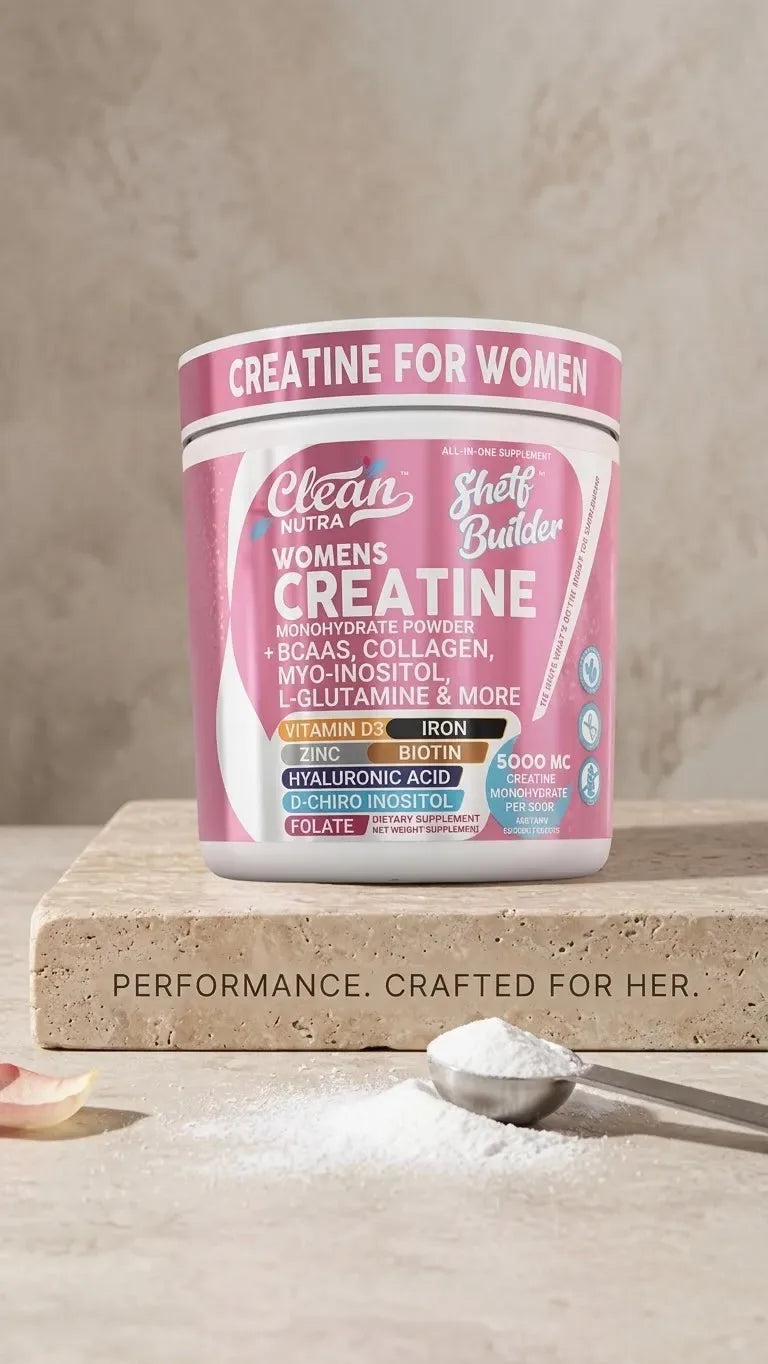 Creatina para Mujer Shelf Builder