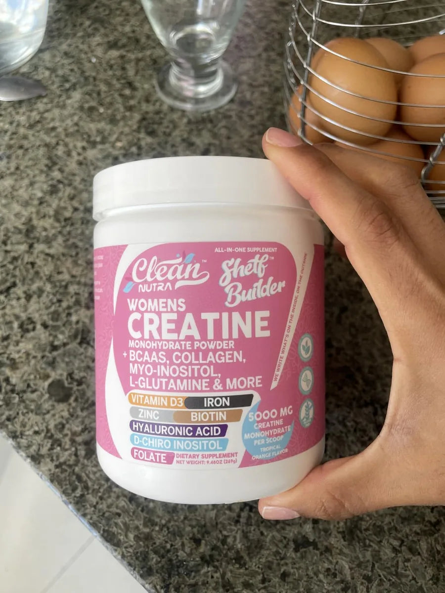 Creatina Shelf Builder para mujer