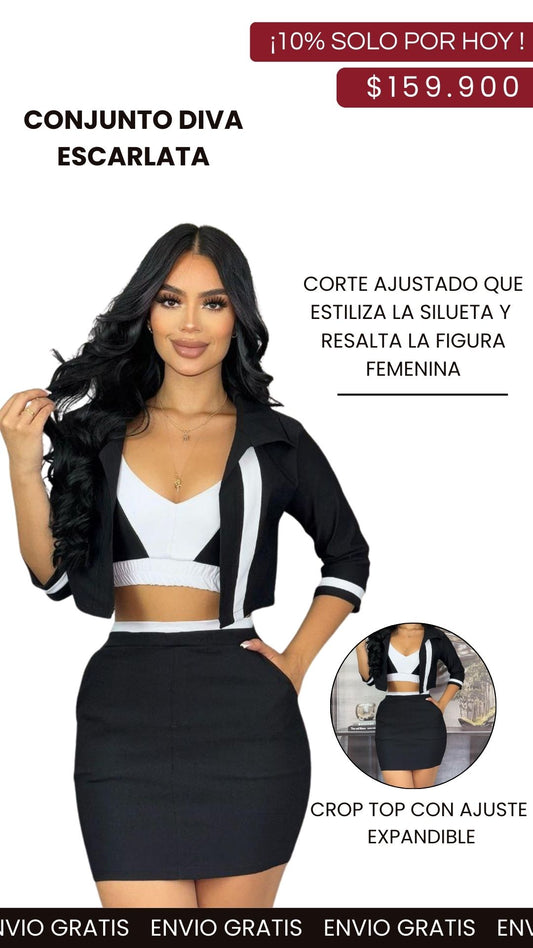 CONJUNTO DIVA ESCARLATA