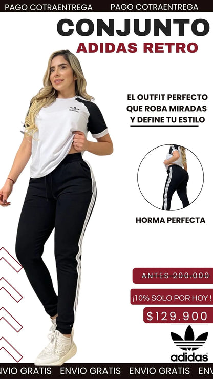 CONJUNTO ADIDAS RETRO