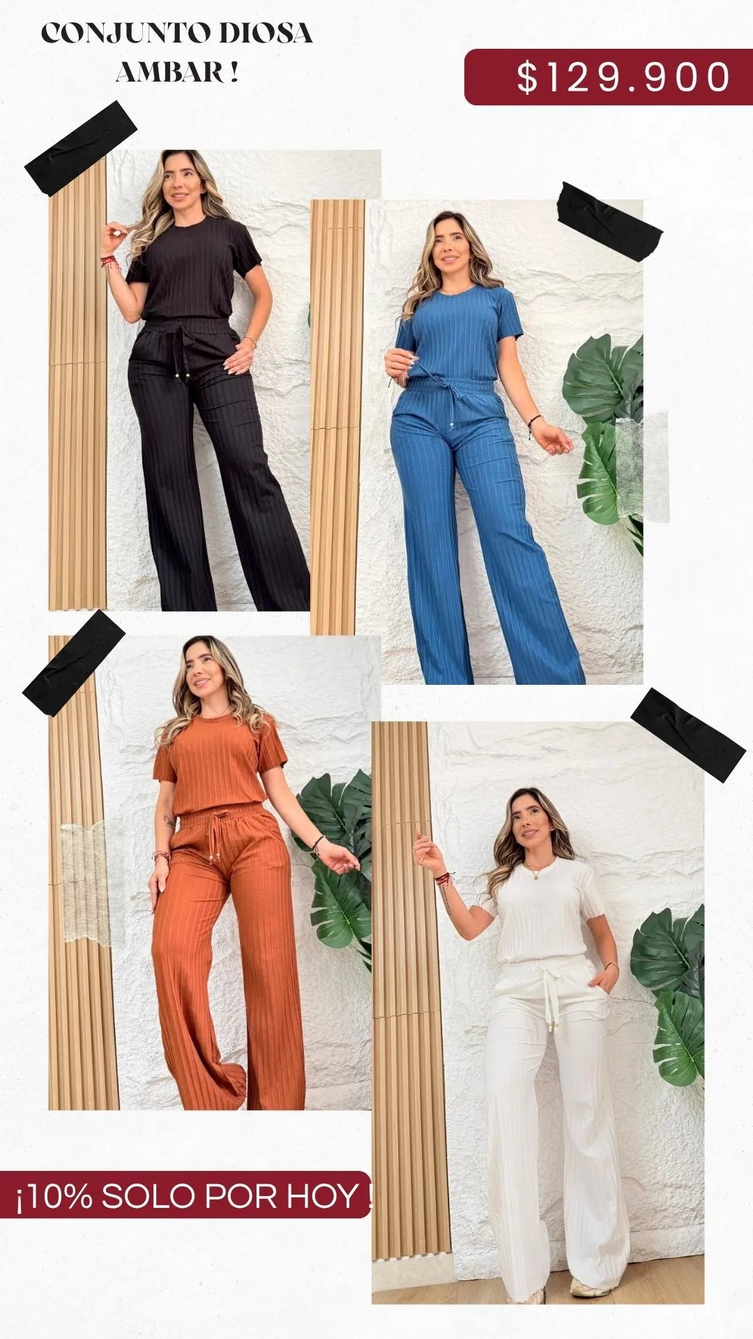 CONJUNTO DIOSA AMBAR