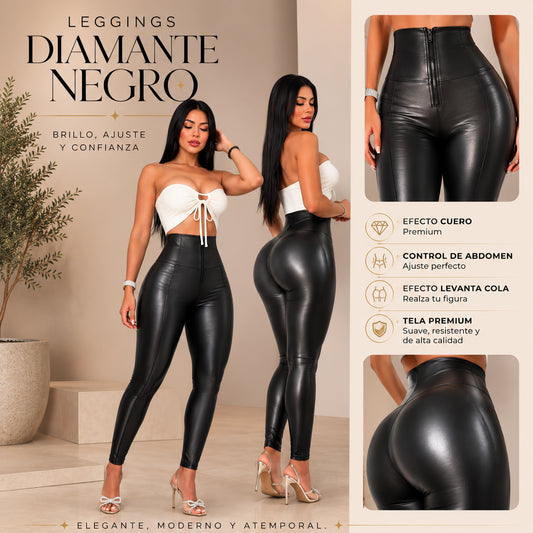LEGGINGS DIAMANTE NEGRO®