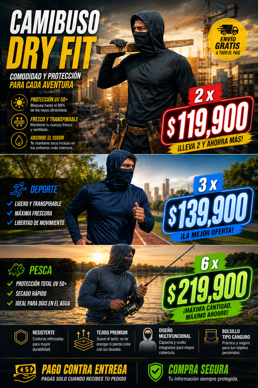 HOODIE DRY FIT X2