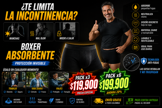BOXER INCONTINENCIA🔥