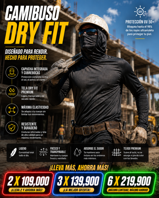HOODIE DRY FIT X2