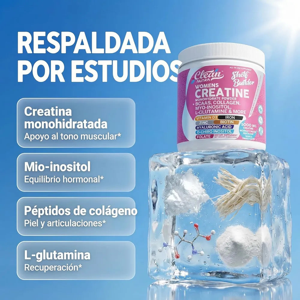 Creatina para mujer Shelf Builder